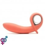 Анальний вібратор KissToy Klein Orange з надувающимся кінчиком, 3,5-5 см (SO3628)