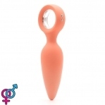 Анальна вибропробка KisToy Orville Orange, 3 см (SO3630)