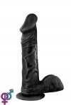 Фаллоимитатор Real Body - Real Tony Black, 3,5 см (SO3721)