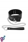 Нашийник з повідцем Fetish Tentation Padlock and Leash (SO3729)