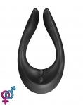 Вибратор для пар Satisfyer Endless Joy Black, 3 независимых мотора, многофункциональный (SO3993)