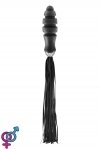 Флоггер с ручкой для проникновения Fetish Tentation Whip with Ogive Handle (SO4044)