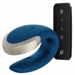 Смарт-вибратор для пар Satisfyer Double Love (Blue) (SO4929)