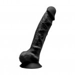 Фаллоимитатор SilexD Tomas Black (MODEL 1 size 9in), 23х4,9 см (SO5024)