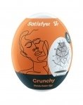 Самосмазывающийся мастурбатор-яйцо Satisfyer Egg Crunchy, одноразовый, не требует смазки (SO5525)