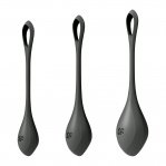 Набор йони бусин Satisfyer Yoni Power 2 Black, диаметр 2-2,5-3см, вес 22-44-73гр (SO5550)