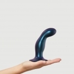 Дилдо Strap-On-Me DILDO PLUG SNAKY METALLIC BLUE - M (SO6825)