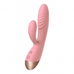 Вибратор-кролик Wooomy Elali Pink Rabbit Vibrator (SO7411)