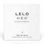 Презервативы LELO HEX Condoms Original 3 Pack (SO8130)