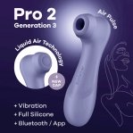 Вакуумный клиторальный стимулятор Satisfyer Pro 2 Generation 3 with Liquid Air Connect App Lilac (SO8405)