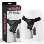Страпон-фаллопротез с вибрацией Hi-Basic Vibrating Black Strap on Harn (CH30302)