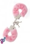 Наручники Metal Handcuff with Plush, PINK (T160033)