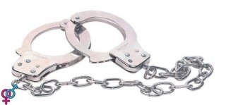 Наручники CHROME HANDCUFFS METAL HANDCUFFS W. KEY (T160219)