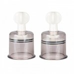 Вакуумные зажимы для сосков EasyToys 2шт Large nipple suckers (ET22783)
