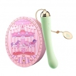 Вібратор для точки G з підключенням до телефону ZALO Momoko Melon Green (ZL00603)