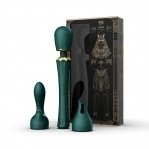 Вибратор микрофон с насадками Zalo Kyro Wand Turquoise Green (ZL02402)