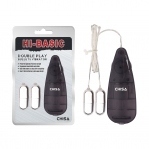 Вибропуля з пультом управління Chisa Double Play Bullets Vibrator Hi-Basic (CH08553)