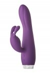 Вибратор кролик Dream Toys FLIRTS RABBIT VIBRATOR PURPLE, 17х3 см (DT22021)