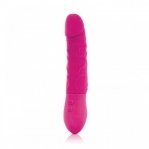 Вібратор Realistic Vibrating Silicone Dildo Rechargeable 7 Speeds Inya Twister 9 In. Pink (NS280485)