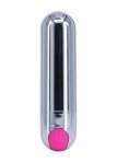 Вибропуля Strong Bullet Vibrator Silver/Pink USB 10 режимов вибрации (22-00017)