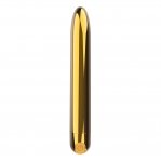Вибропуля Ultra Power Bullet USB Glossy Gold 10 режимов вибрации (78-00001)