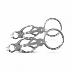 Зажимы для сосков с кольцами EasyToys Clover Clamps With Clips (ET65600)