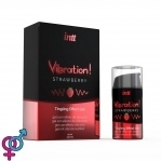 Жидкий вибратор Intt Vibration Strawberry, 15 мл, (SO2921)