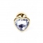 Анальная пробка S с фиолетовым камнем Boss of toys Jewellery (BS64039)