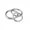 Набір ерекційних кілець Sinner Gear Unbendable - Cock/Ball Ring & Glans Ring Set (SO4584)