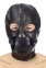 Капюшон з кляпом для БДСМ Fetish Tentation BDSM in hood leatherette with removable gag (SO4673)