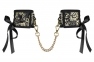 Мереживні наручники з ланцюжком Obsessive Shelle cuffs (410877)
