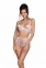 Еротичний комплект з малюнком LOVELIA BIKINI white L/XL - Passion (SO4750)