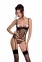 Корсет с подвязками + стринги LOVELIA CORSET black L/XL - Passion (SO4765)
