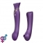 Вібромасажер 3 в 1 Zalo Queen, Twilight Purple (ZL887083)
