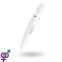 Вибромассажер Satisfyer Wand-er Woman (White/Chrome), размер XXL (SO3458)
