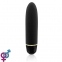 Вибропуля RIANNE S - Classique Vibe мини-вибратор на 7 режимов, чехол-косметичка Stud Black (SO3860)