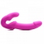 Безремневой страпон с вибрацией Strap U, силиконовый, розовый, 24.7 х 4 см (AF624-Pink)