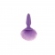 Анальна пробка з м'яким пухнастим хвостом кролика, фіолетова BUNNY TAILS PURPLE (T280420)