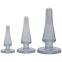 Набор анальных пробок Doc Johnson Crystal Jellies Anal Initiation Kit - Clear