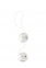Вагинальные шарики «DUO BALLS», 3,5 см, серебристый