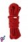 Мотузка для бондажа BLAZE DELUXE BONDAGE ROPE 5M RED (DT21528)