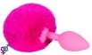 Анальна пробка Colorful Joy Bunny Tail Plug (61325182120000)