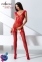 Бодистокинг Passion BS062 red, комбінезон, імітація панчіх (PBS062R)