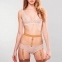 Подтяжки Bijoux Indiscrets MAZE - Suspender Belt for Underwear and Stockings Braun (BJ0251)