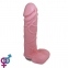 Крафтовое мыло-член с присоской Чистый Кайф Pink size L