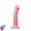 Насадка для страпона Strap-On-Me Mono Density Dildo Rose M (SO3568)