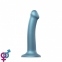 Насадка для страпона Strap-On-Me Mono Density Dildo Blue M (SO3569)