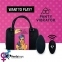 Вібратор в трусики FeelzToys Panty Vibrator Black з пультом ДУ, 6 режимів роботи, сумочка-чохол (SO3851)