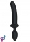 Анальный плаг с дилдо Doc Johnson Kink - Dual Density SECONDSKYN Fuck Plug - Black (SO4020)