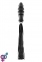 Флоггер с ручкой для проникновения Fetish Tentation Whip with Ogive Handle (SO4044)